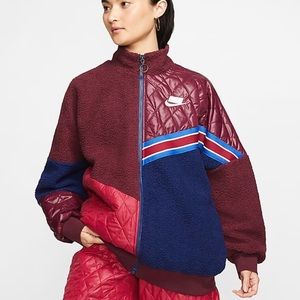 Nike Retro Sherpa Track Jacket - LIKE NEW